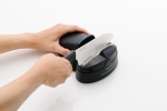 Affuteur electrique, meule diamant pour droitier et gaucher lame noire