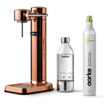 Appareil a gazeifier Cuivre avec une bouteille en PET recyclable 0,65 litre et une cartouche de gaz CO²