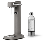 Appareil a gazeifier Gris mat avec une bouteille en PET recyclable 0,65 litre sans cartouche de gaz CO²