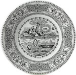 Assiette Dessert 19.8 cm Verite Rebus