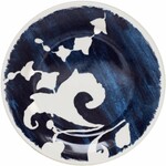Assiette Canapes 16.5 cm Arabesque Bleue INDIGO
