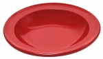 Assiette creuse en ceramique O 22 cm Rouge Grand Cru