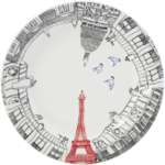Assiette Dessert 22 cm Tour Eiffel CA C'EST PARIS !