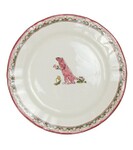 Assiette Dessert 23.2 cm Rose JARDIN IMAGINAIRE