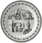 Assiette Mignardises 12.8 cm La Mine Rebus