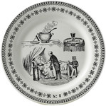 Assiette Mignardises 12.8 cm La Soupe Rebus