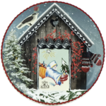 Assiette Mignardises Noel 2018