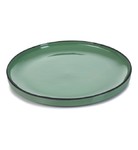Set de 4 caractere assiette 21cm menthe