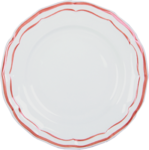 Coffret de 4 Assiettes Creuses FILET Corail