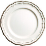 Coffret de 4 Assiettes Plates FILET Taupe