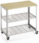 Billot hetre 2 etages 100 x 50 x 95cm