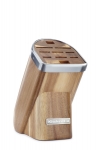 Bloc en bois Acacia + couteau a eplucher 9cm