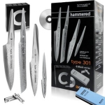 Bloc Couteaux Du Chef 7 Pieces Marteles TYPE 301 DESIGN BY F.A. PORSCHE