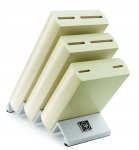 Bloc vide pour 6 couteaux Classic Ikon Blanc