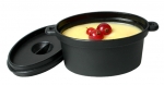 Boite de 10 mise en bouche cocotte noire 6 cl / 9.5 x 5 x 4.8 cm