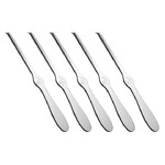 Boite de 6 curettes a crustaces en inox