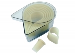 Boite de 8 decoupoirs plastiques larmes lisses