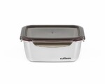 Boite de conservation compatible micro-onde inox rectangle 1800 ml