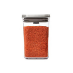 Boite de conservation Pop carree inox 1L