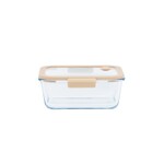 Boite rectangulaire avec valve vide d'air - 800 ml