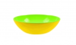 Bol a servir DUO 24 cm vert  interieur / jaune exterieur Zak ! Designs