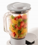 Bol Blender verre 1.5l base grise pour tous robots Kenwood