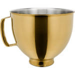 Bol en acier Dore brilllant