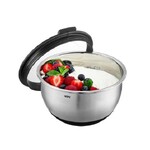 Bol en acier inoxydable Muovo O 20 cm avec couvercle