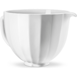 Bol en ceramique de 4.8L - Coquillage blanc