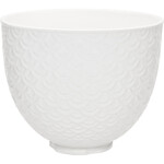 Bol en ceramique de 4.8L - Dentelle sirene blanche