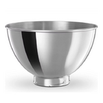 Bol en inox de 3 L  pour robots a tete inclinable 4,8L