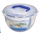 Bol Lock & Lock Famille 4L avec plateau, bloc refrigerant & poignee HSM957