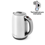 Bouilloire a temperature reglable Serena blanc nacre 1,7 l
