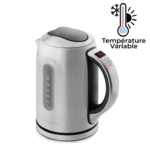 Bouilloire inox temperature reglable Tessa 1,5 l