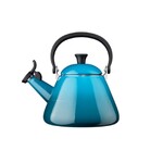 Bouilloire Kone 1.6 L en acier emaille Deep Teal