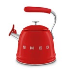 Bouilloire sifflante 2,3L style "Annees 50" Rouge