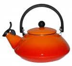 Bouilloire ZEN 1.5 L en acier emaille Volcanique