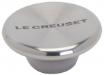 Bouton metal seul grand modele 5.5 cm pour couvercle de cocottes Le Creuset rond