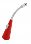 Briquet de cuisine a tete flexible - rouge