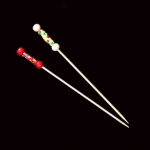 Lot de 100 Pique Cocktail en Bambou 12cm