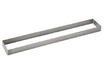 Cadre rectang.inox (bande) gn- 49x9x4.5