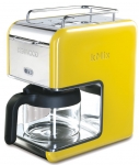 Cafetiere filtre 8 tasses Kenwood Kmix jaune