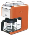 Cafetiere filtre 8 tasses Kenwood Kmix orange