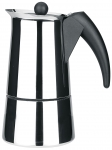 Cafetiere italienne en inox brillant Parma 6 tasses