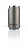 Canette isotherme Can'It gris Silverstar Soft Touch 33 cl