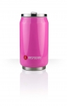 Canette isotherme Can'It Rose Raspberry Pantone 806 Brillant 33 cl