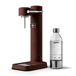 Carbonator 3 Burgundy avec une bouteille en PET recyclable 0,65 litre sans cartouche de gaz CO&sup2;