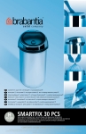 Carton de 9 distributeurs de 30 sacs 50l pour 'touch bin' 50 l Brabantia (H)