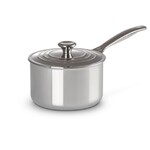 Casserole 18 cm Inox Signature avec poignee et couvercle
