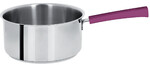 Casserole 20 cm Poignee Cassis Inox Mutine Fixe